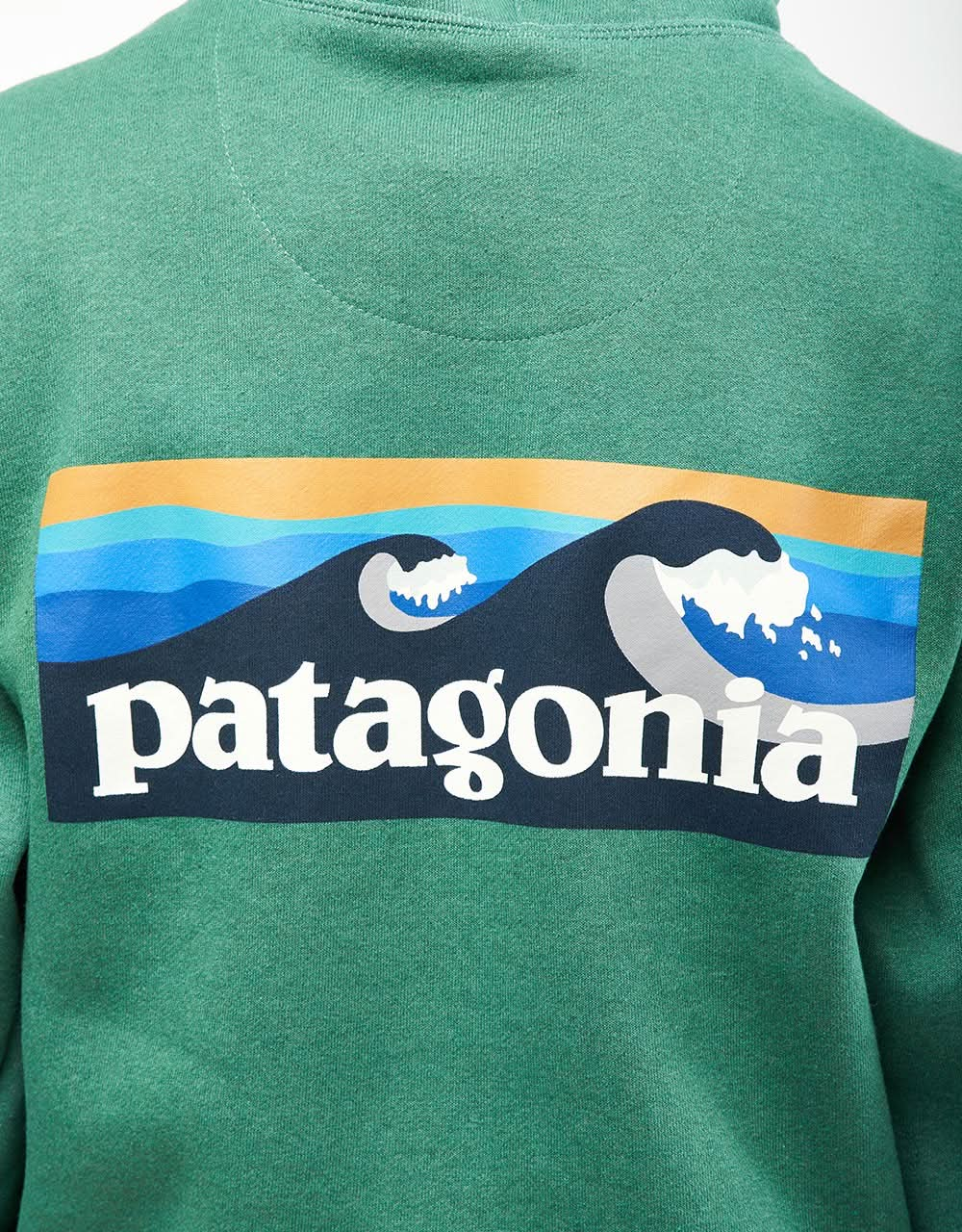 Sweat à capuche Patagonia Boardshort Logo Uprisal - Gather Green