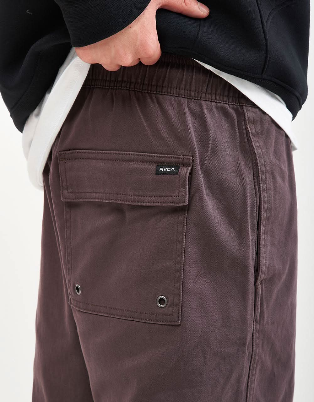 RVCA Escape Elastic Short - New Plum