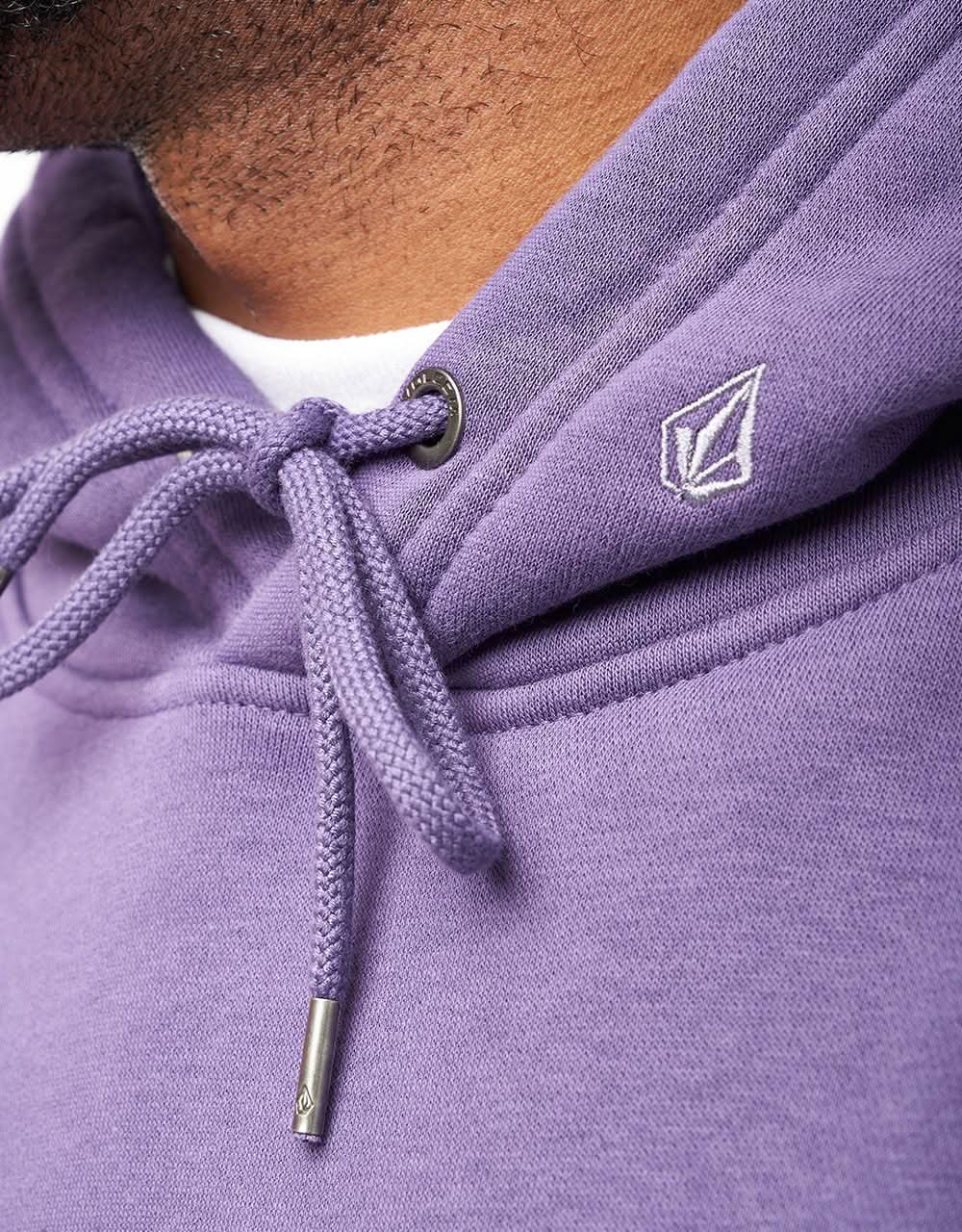 Volcom Gothstone Pullover Hoodie - Deep Purple