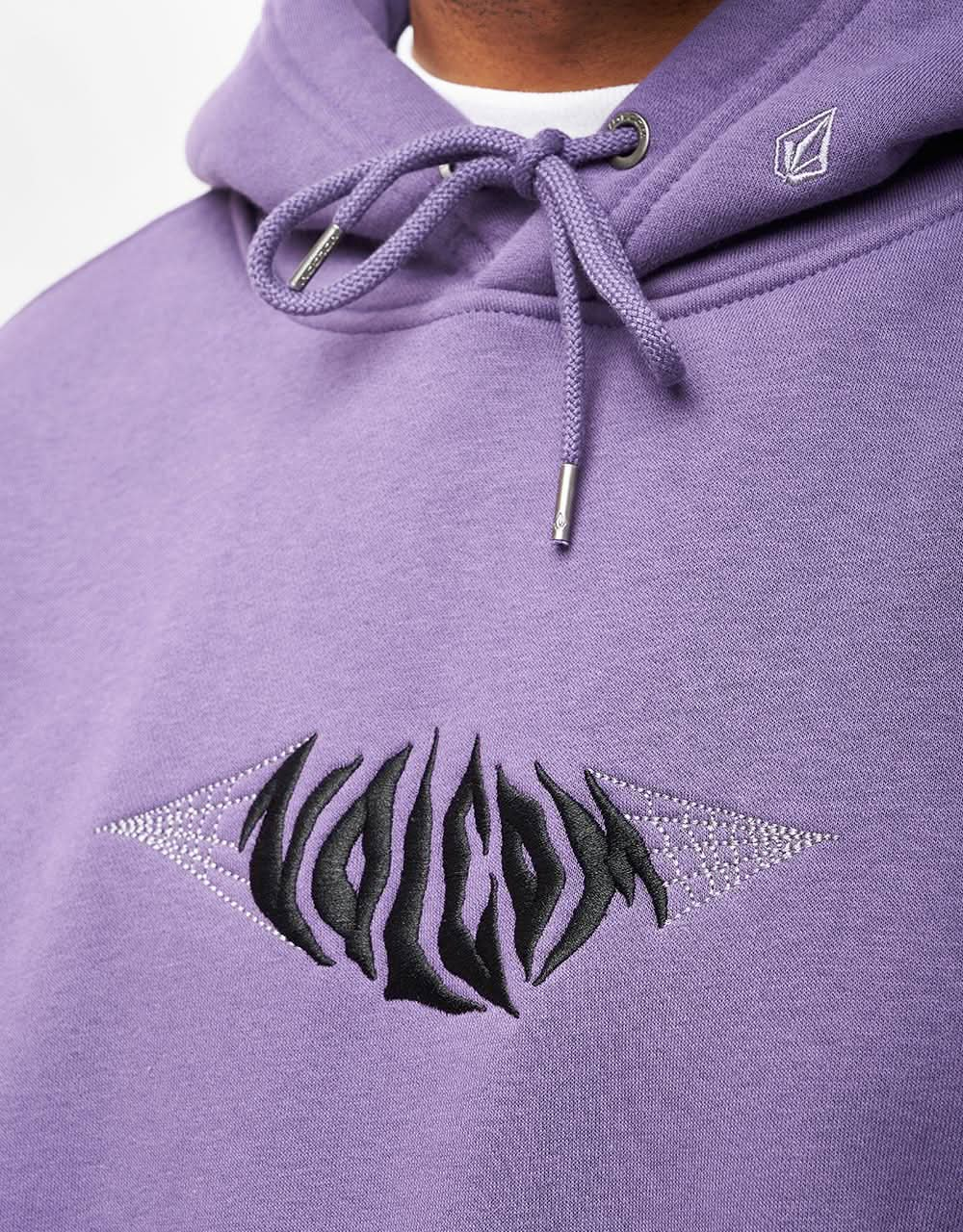 Volcom Gothstone Pullover Hoodie - Deep Purple