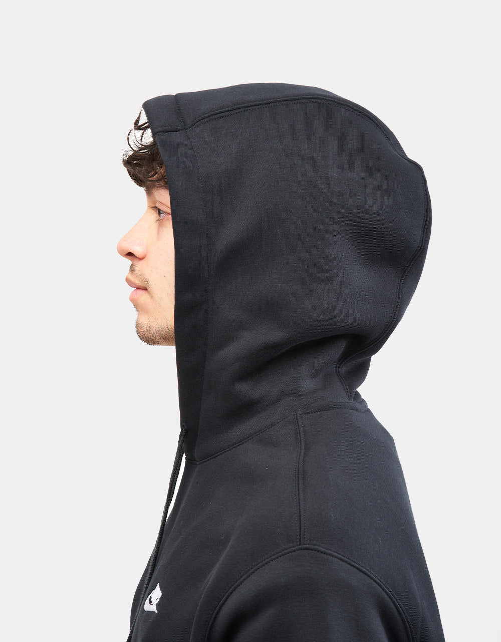 Nike Club Pullover Hoodie - Black/White