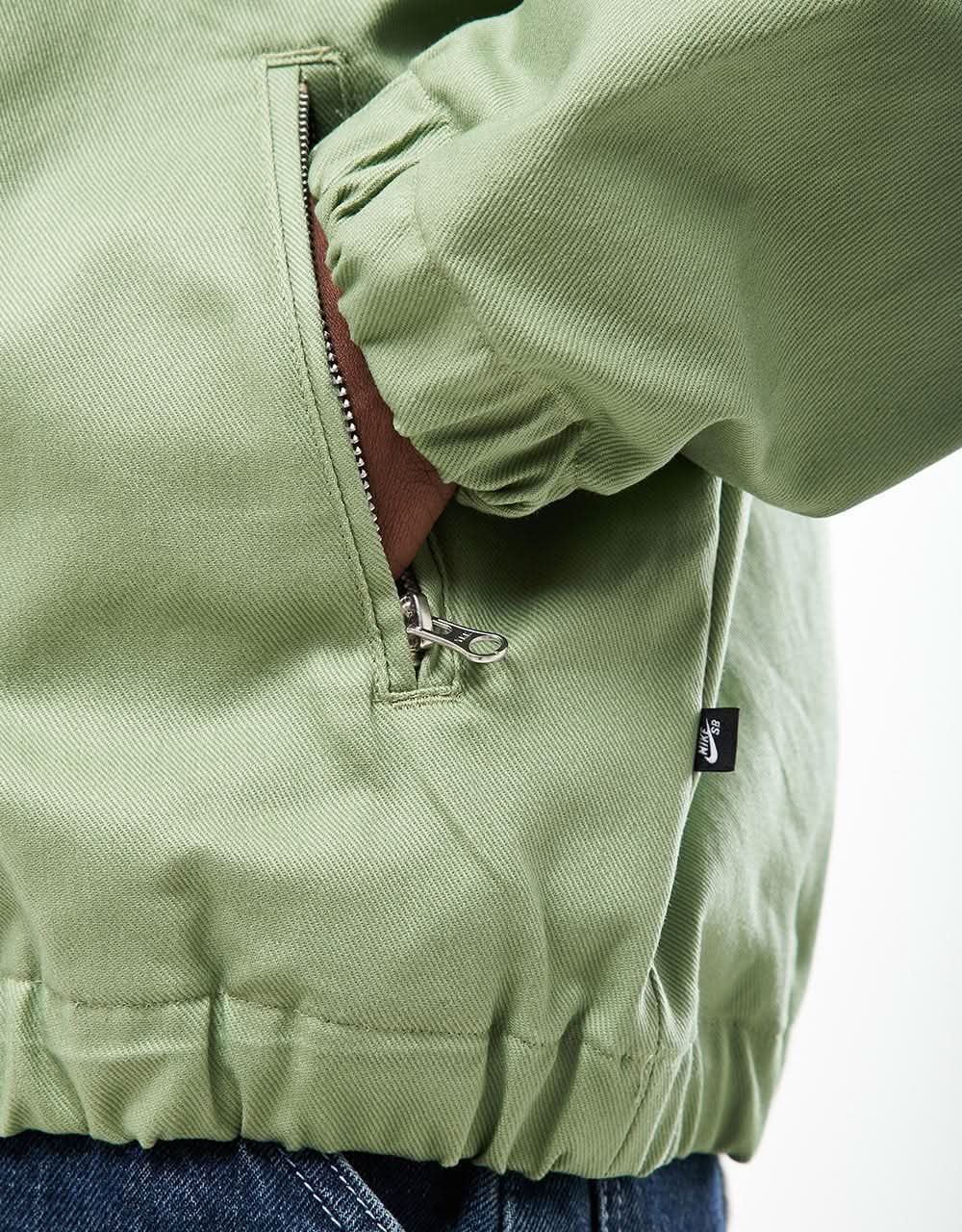 Nike SB Woven Twill Premium Jacket - Oil Green