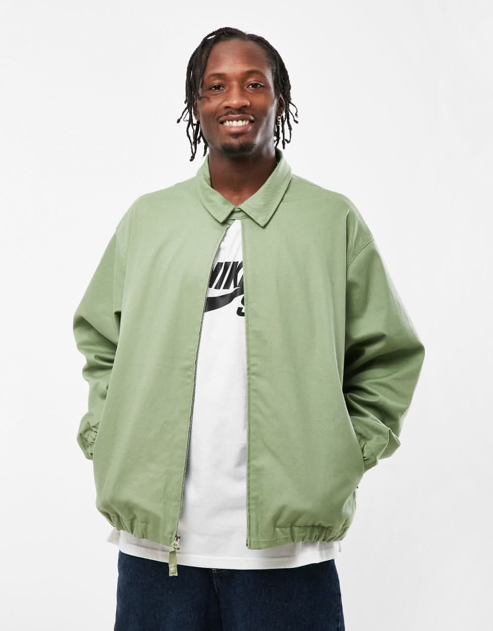 Nike SB Woven Twill Premium Jacket - Oil Green