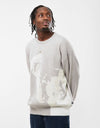 Nike SB Veikos Knitted Sweater - Light Iron Ore