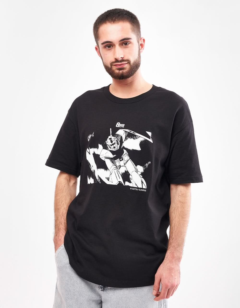 HUF x Mobile Suit Gundam Rising EXCLUSIVE T-Shirt - Black