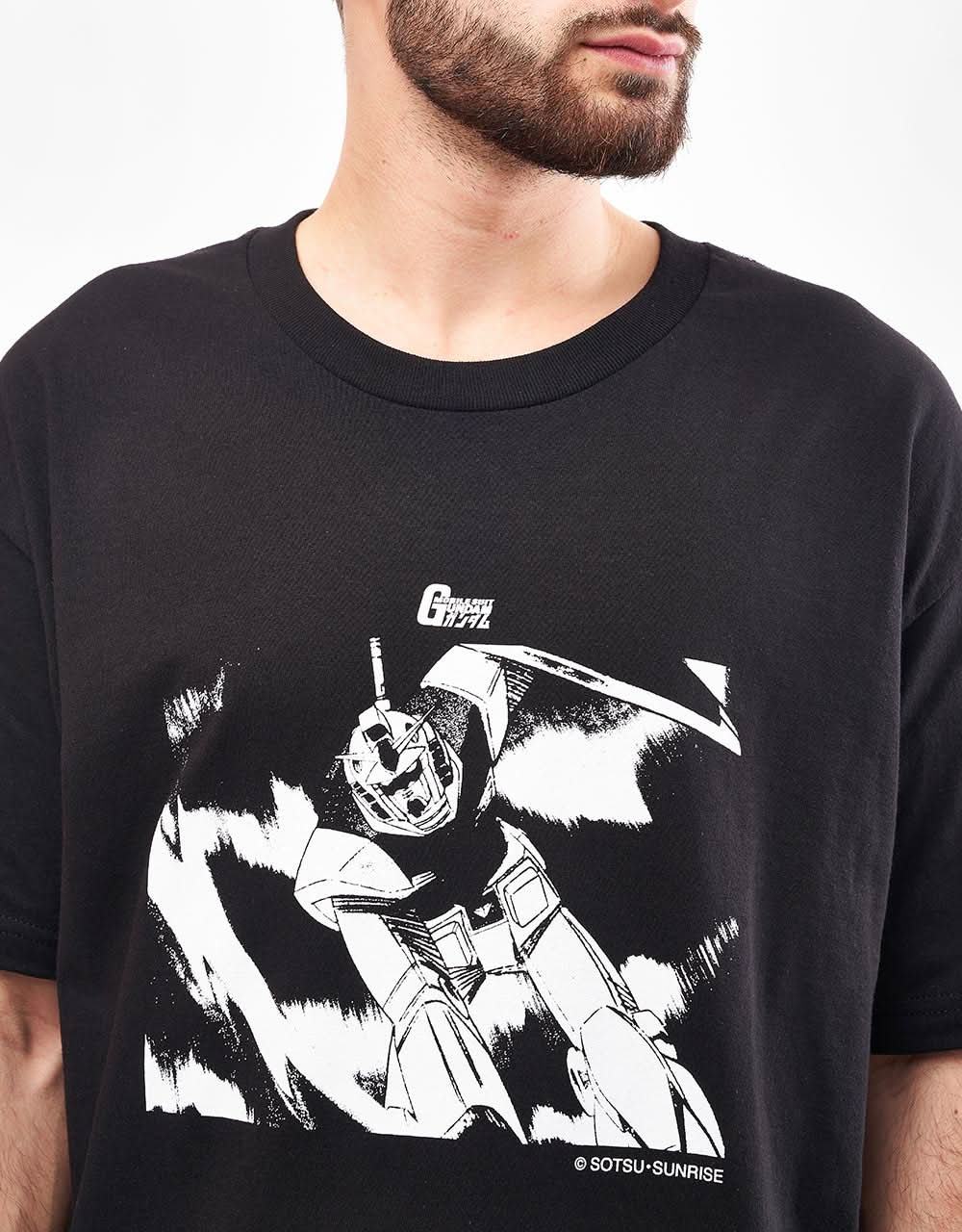 HUF x Mobile Suit Gundam Rising EXCLUSIVE T-Shirt - Black