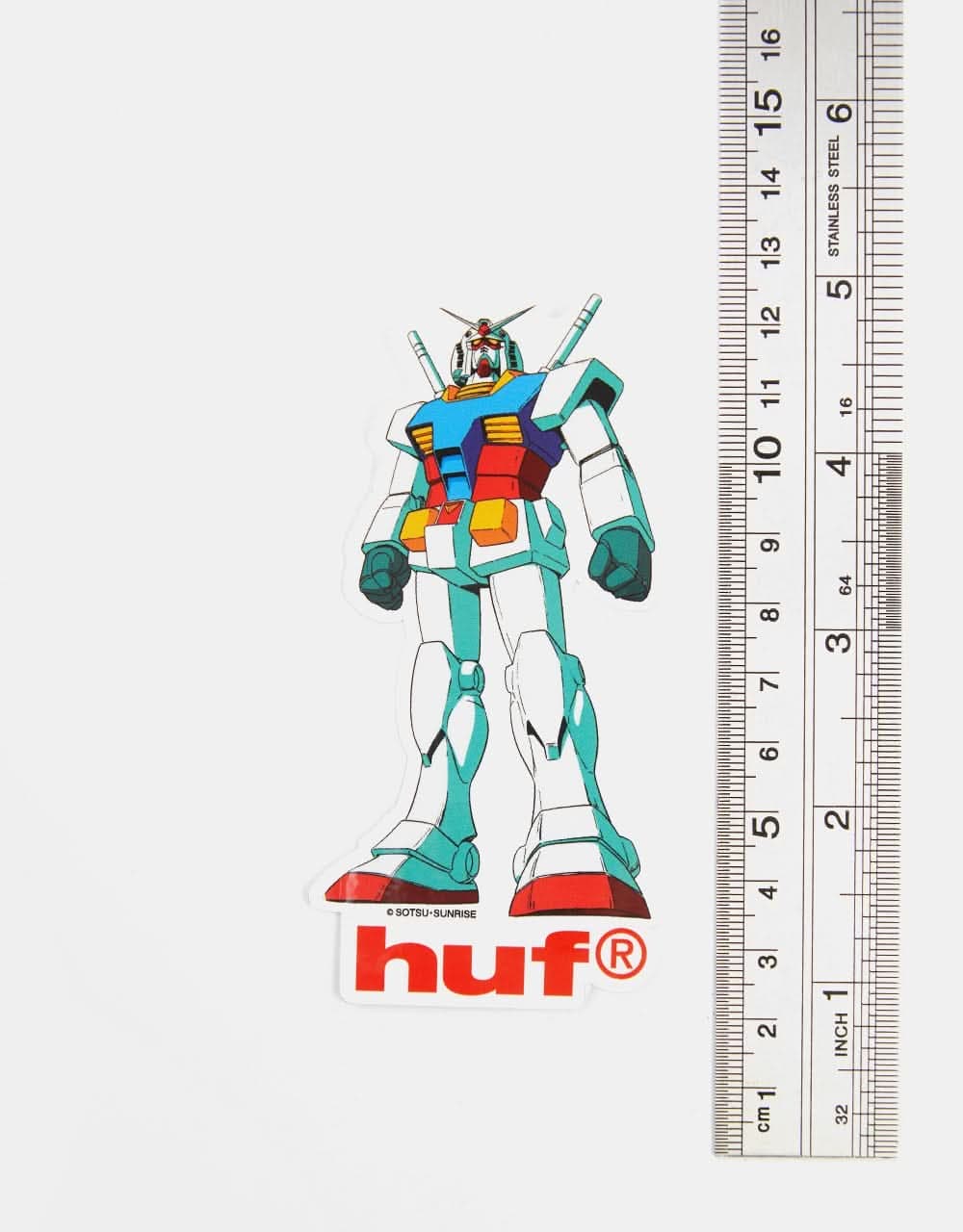 HUF x Mobile Suit Gundam RX-78 EXCLUSIVE Sticker