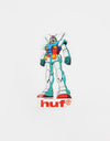 HUF x Mobile Suit Gundam RX-78 EXCLUSIVE Sticker