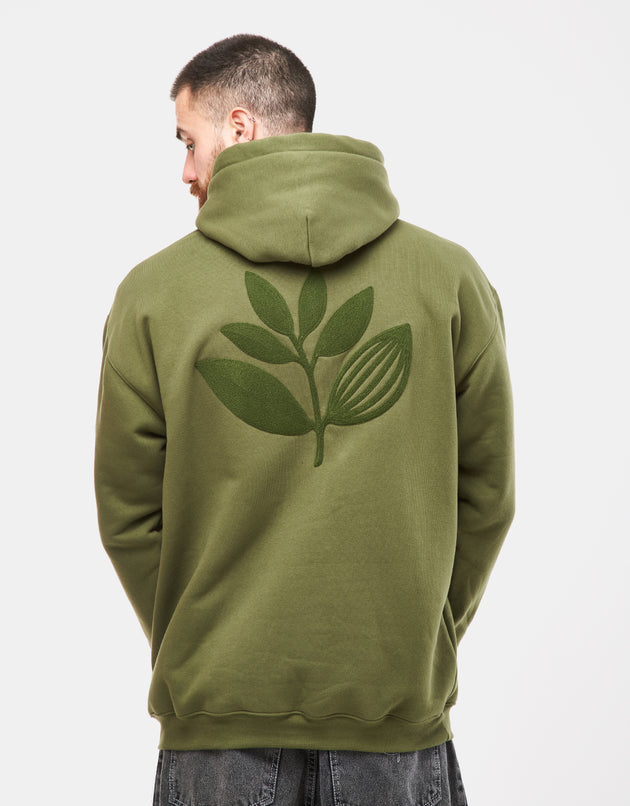 Purpurová mikina Embro Pullover - Khaki