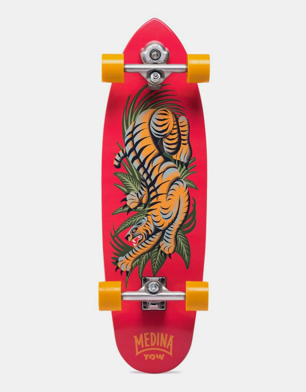 YOW Medina Bengal SurfSkate Cruiser Skateboard - 9.85" x 33"