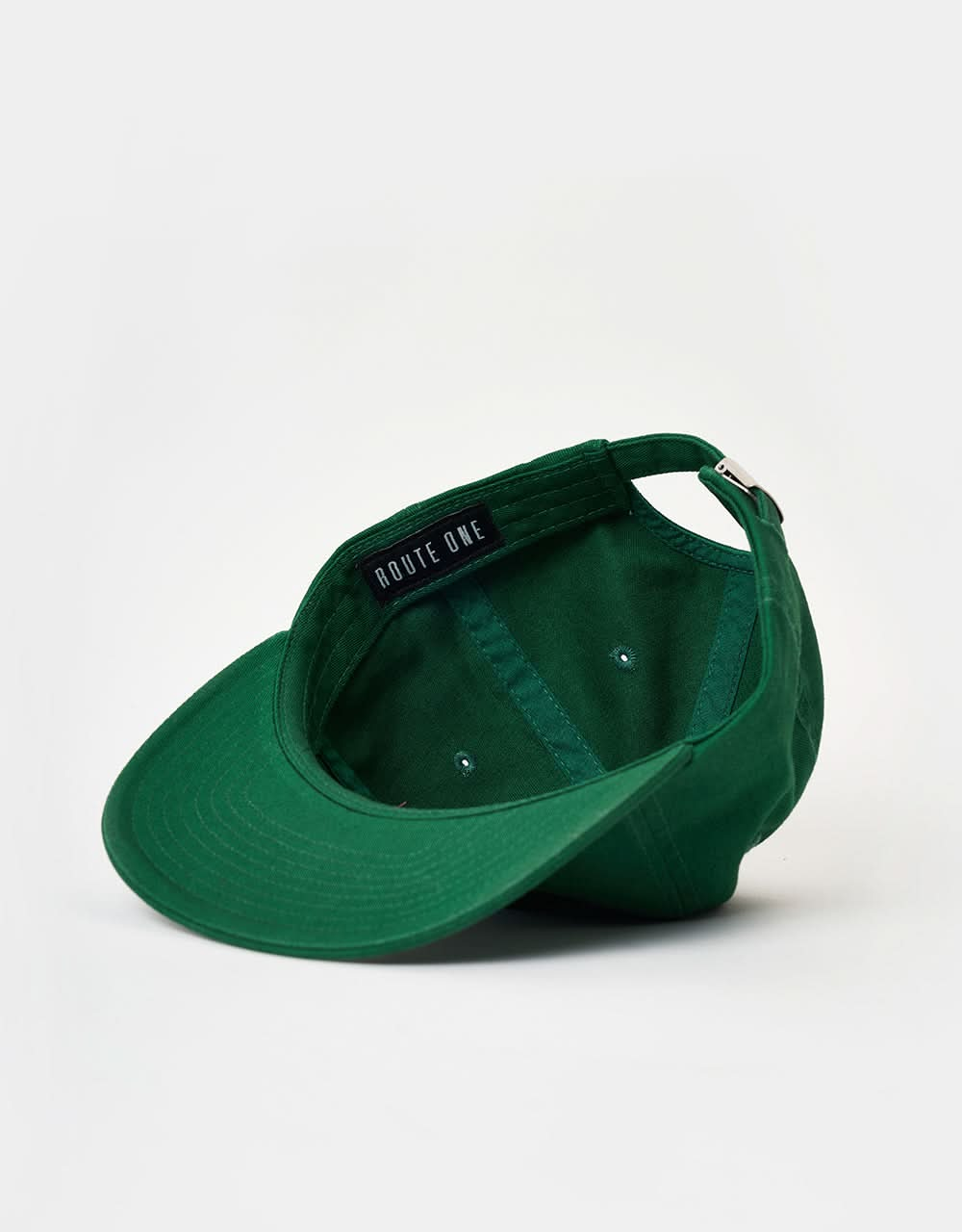 Route One Alien Unstructered 6 Panel Cap-Forest Green