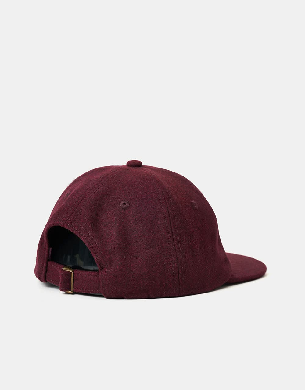 Route One Bear Melton Cap-Burgundy