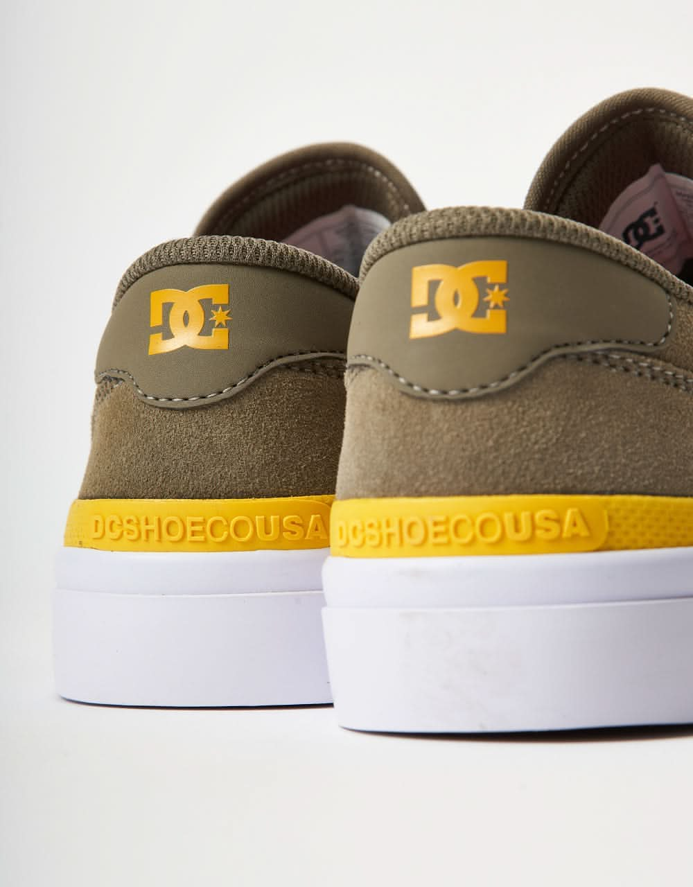 DC Teknic S Skate Shoes - Army/Olive