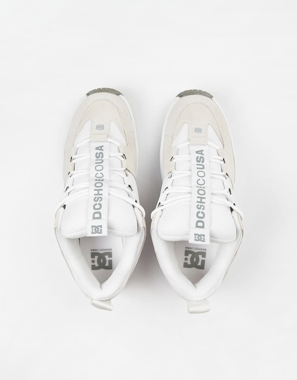 DC Lynx OG Skate Shoes - White/Grey