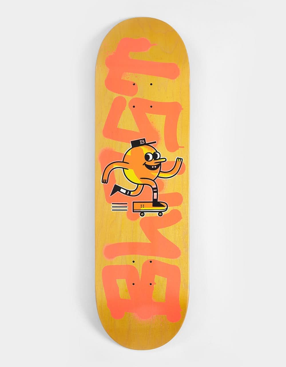 Blast Skates Tagger Mascot Skateboard Deck - 9"