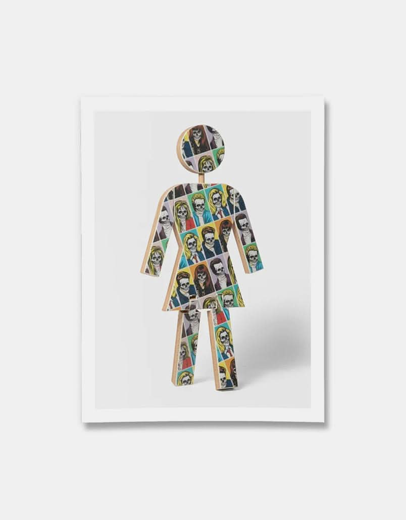 Girl x Modernica x Sean Cliver OG Photo Print - 18" x 24"