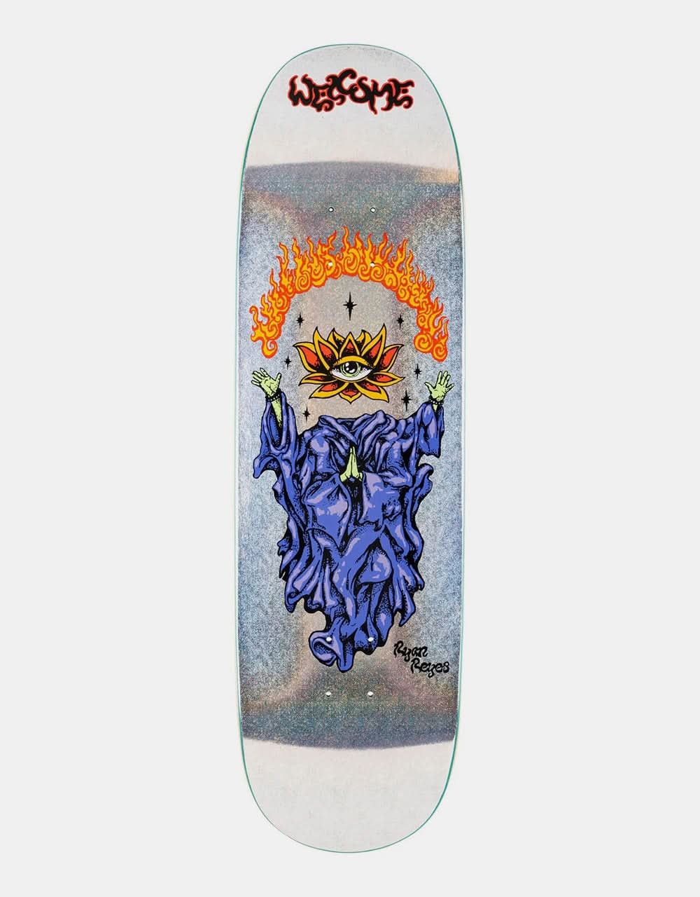 Bienvenido Reyes Rebirth en Baculus tabla de skate - 9"