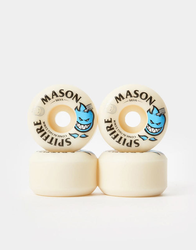 Spitfire Mason Burn Squad Formula Four Conical Full 99d Skateboard Wheels - 53mm