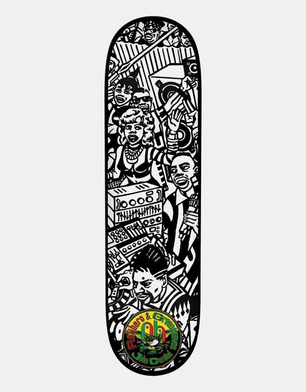 Anti Hero Cardiel Greensleeves Skateboard Deck - 8.62"