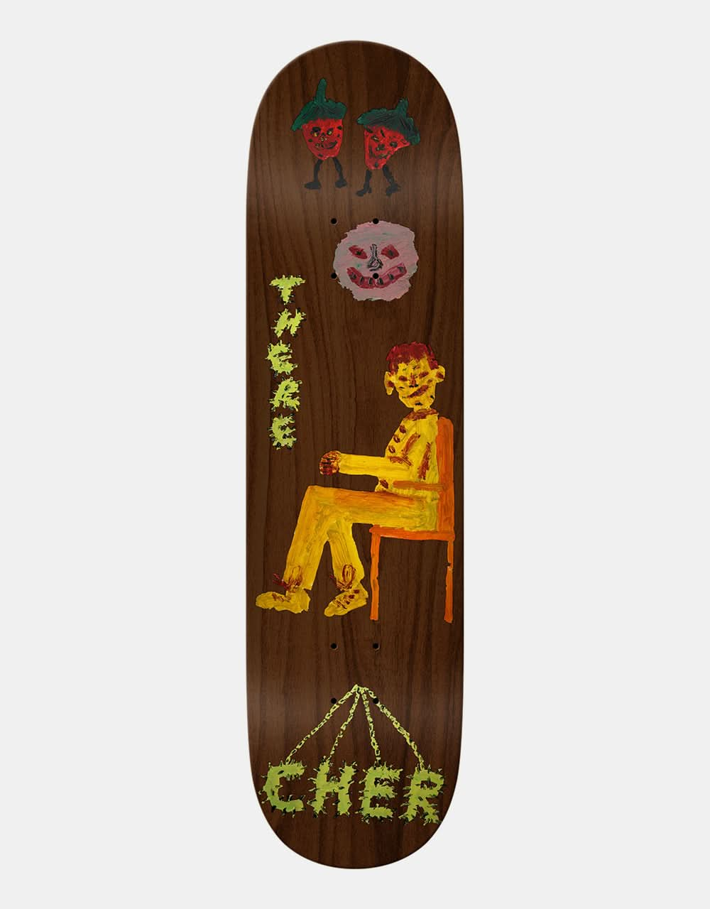 There Cher Get Off My Case 'TRUE FIT' Skateboard Deck - 8,25"