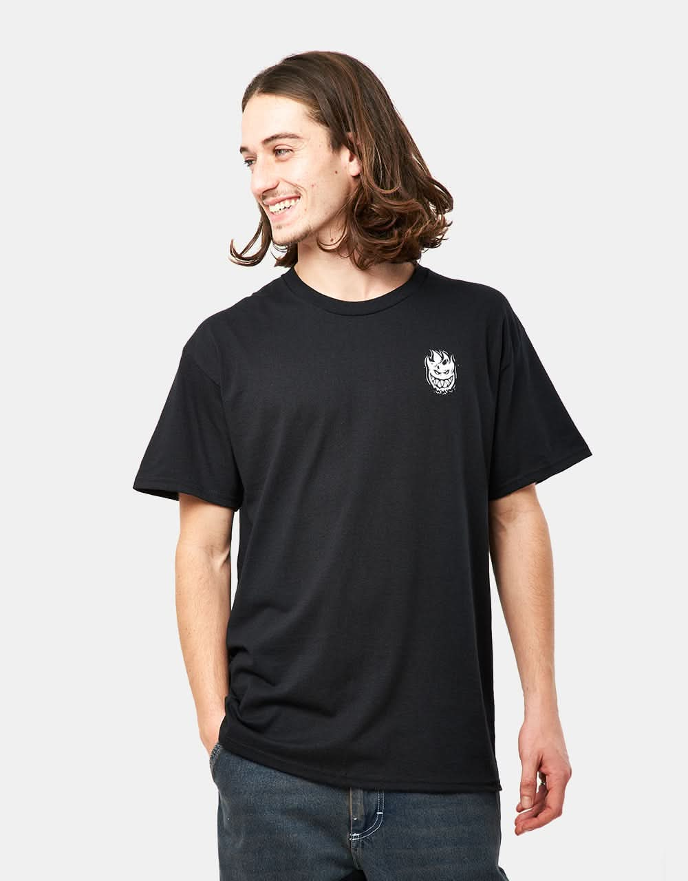 Spitfire Decay Classic Swirl T-Shirt - Black