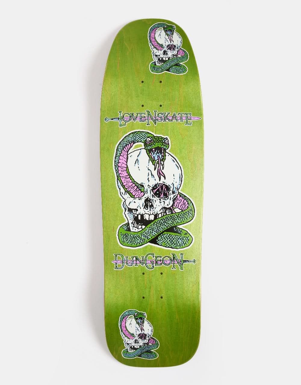 Lovenskate ‘DUNGEON X LNS' Skateboard Deck - 9.5"