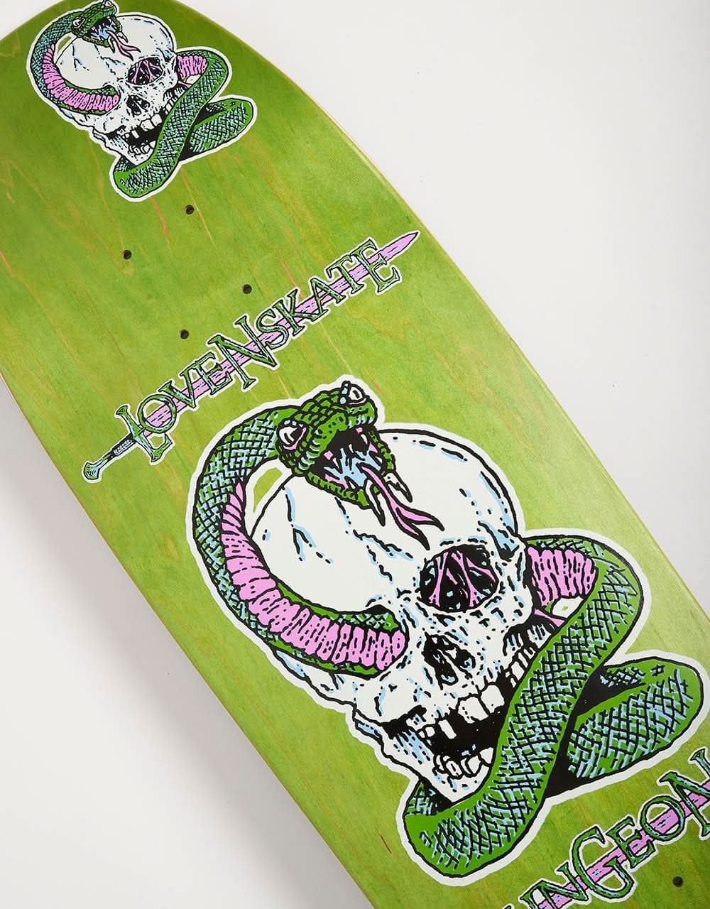 Lovenskate ‘DUNGEON X LNS' Skateboard Deck - 9.5"