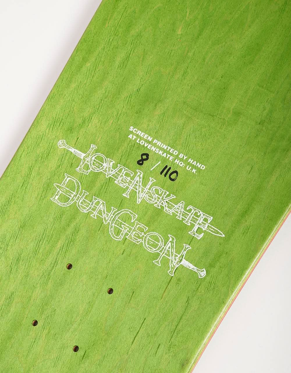 Lovenskate ‘DUNGEON X LNS' Skateboard Deck - 9.5"