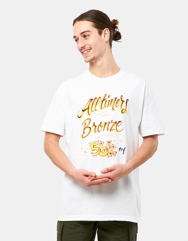 Alltimers x Bronze 56K Lounge T-Shirt – Weiß