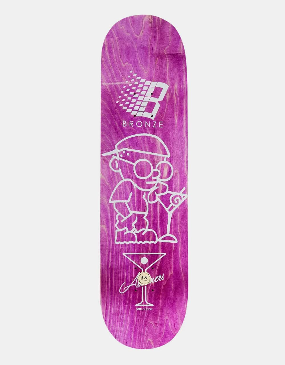 Alltimers x Bronze Will Marshall Money Spread Skateboard Deck - 8.25"