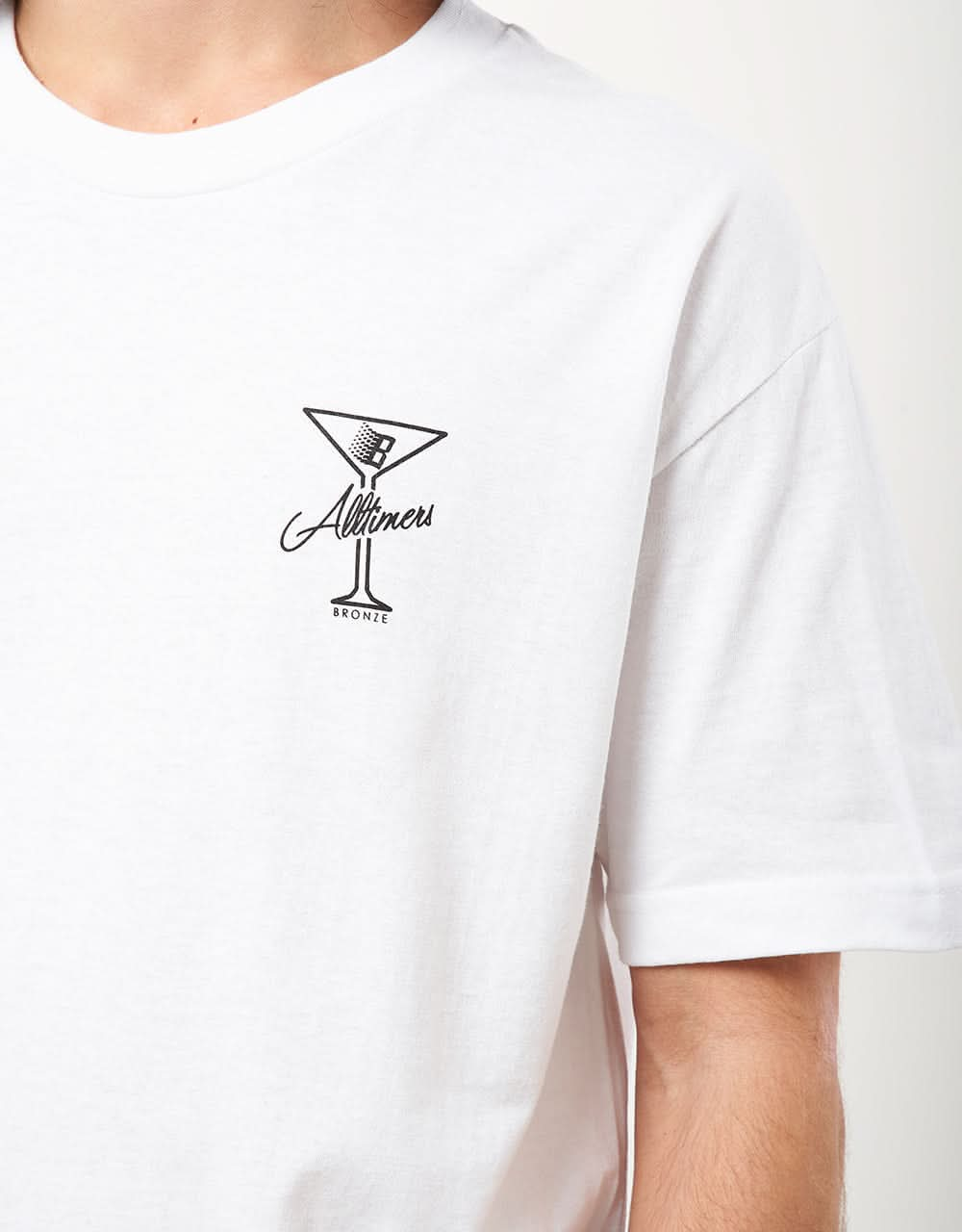 Alltimers x Bronze Skatepark T-Shirt - White