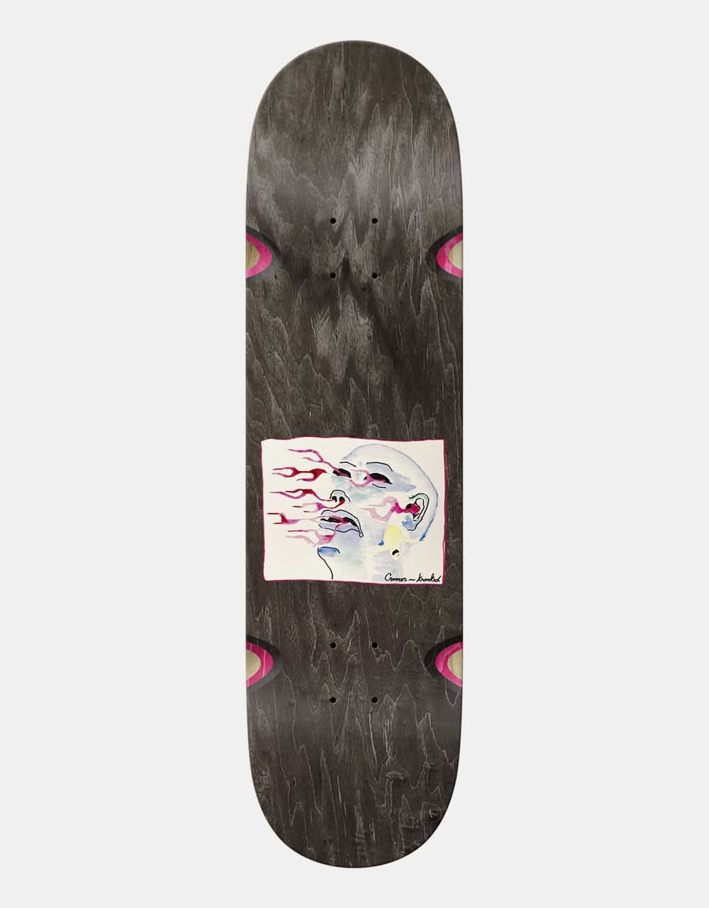 Krooked Cromer Stare WW Skateboard Deck - 8.38"