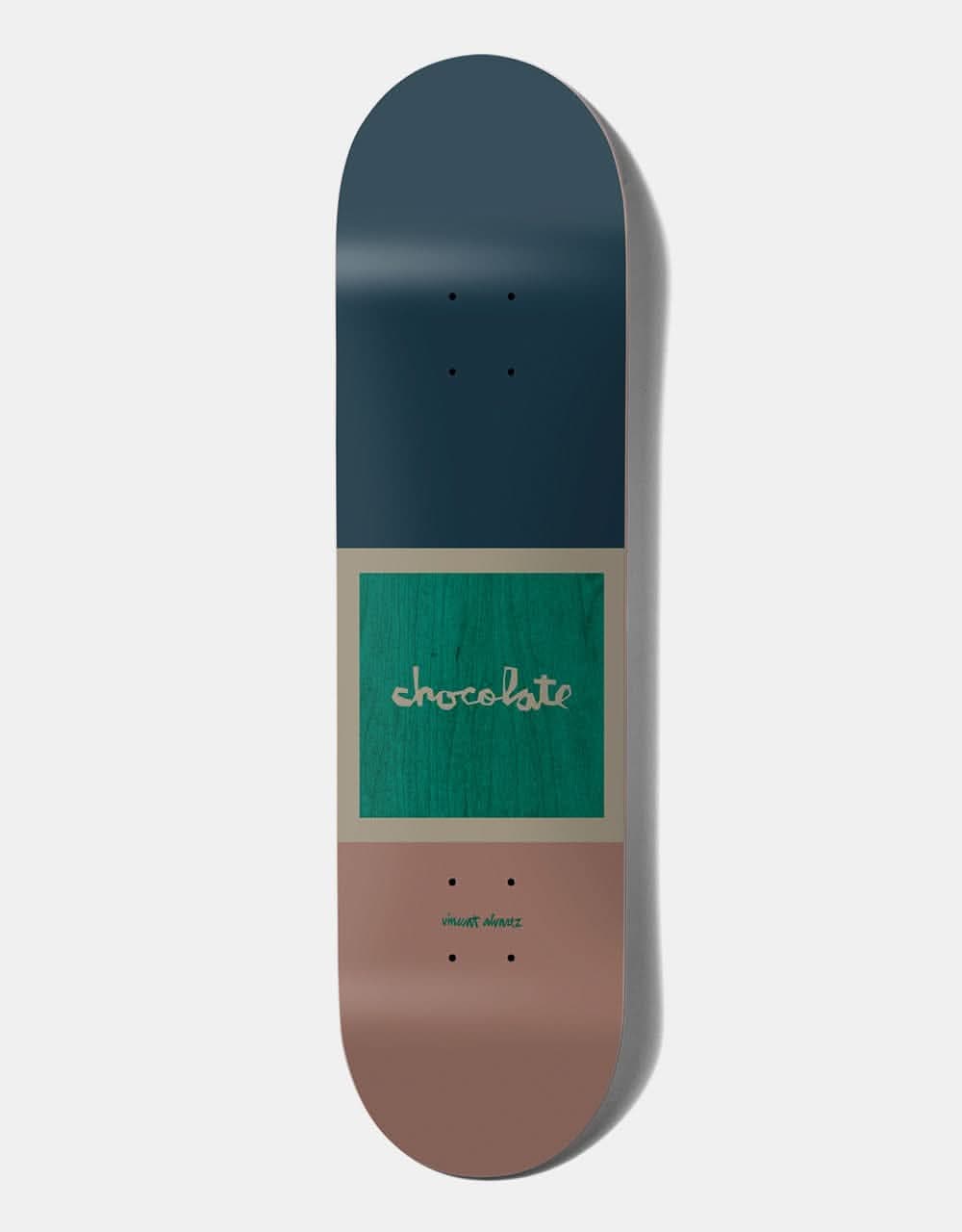 Chocolate Alvarez OG Square Skateboard Deck - 8.25"