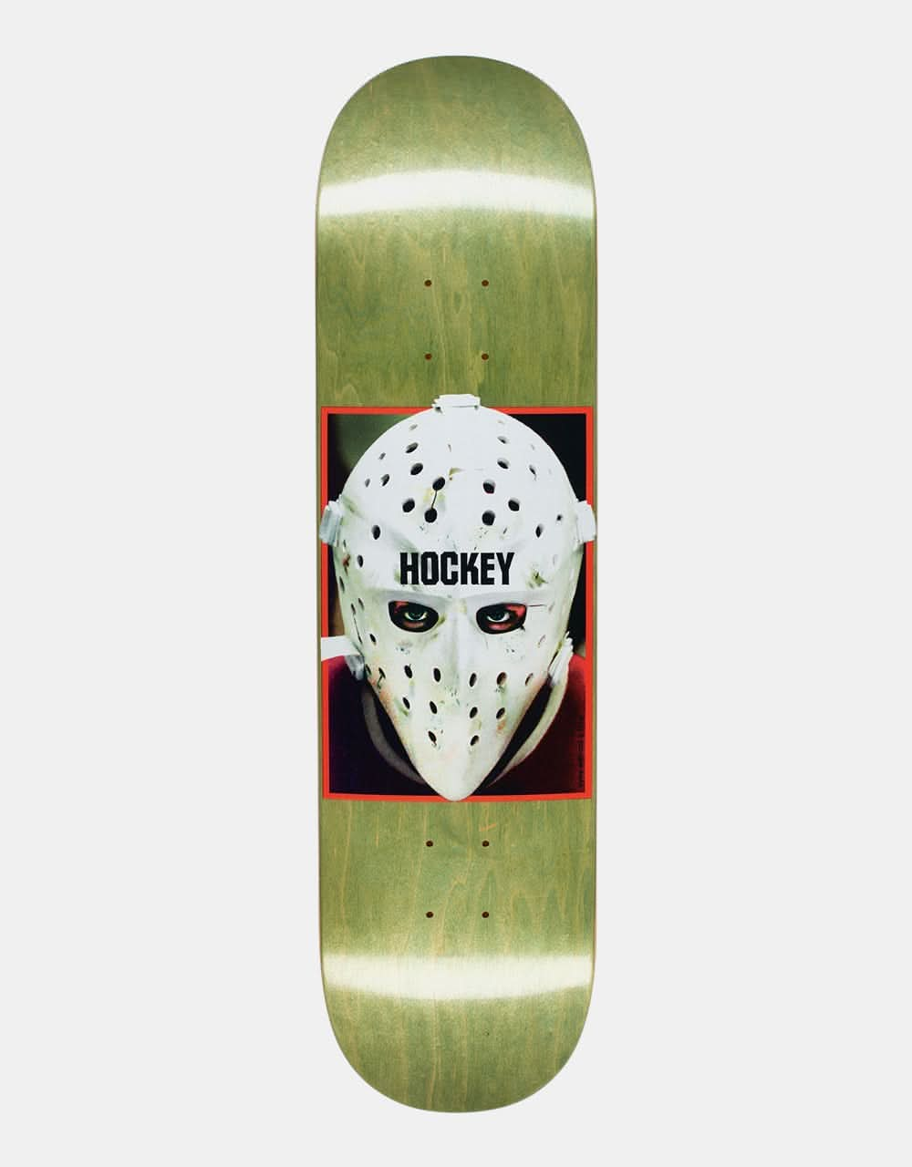 Hockey War On Ice Shape #2 Skateboard Deck