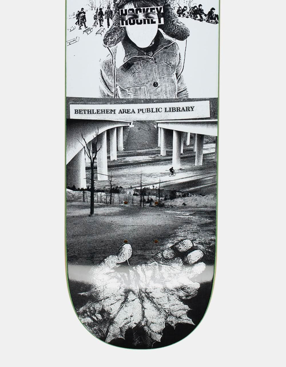 Hockey Nik Stain Bethlehem Shape #2 Skateboard Deck - 8.44"