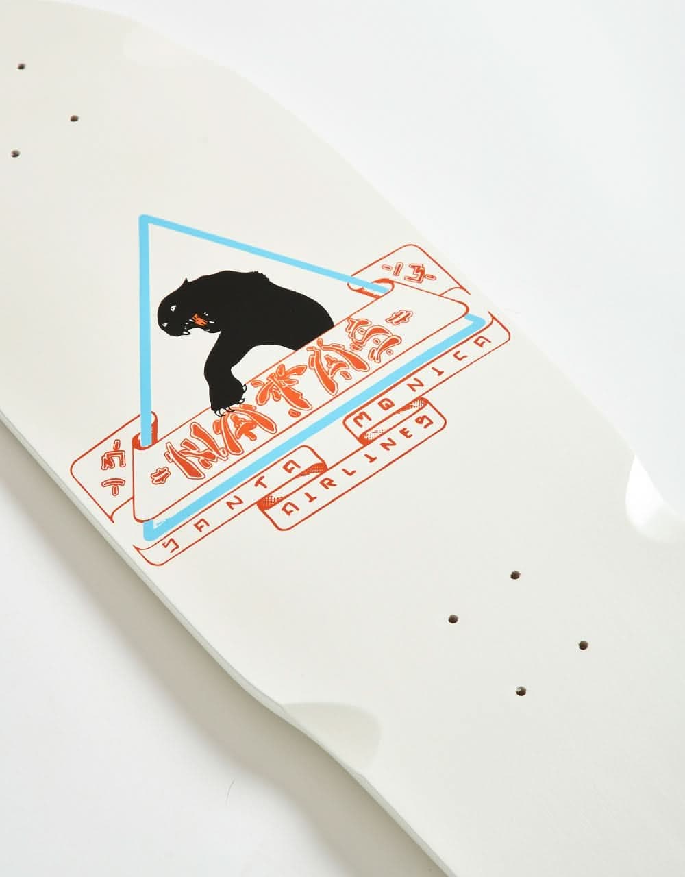 SMA Natas 1st Edition Pearl White Skateboard Deck - 10"