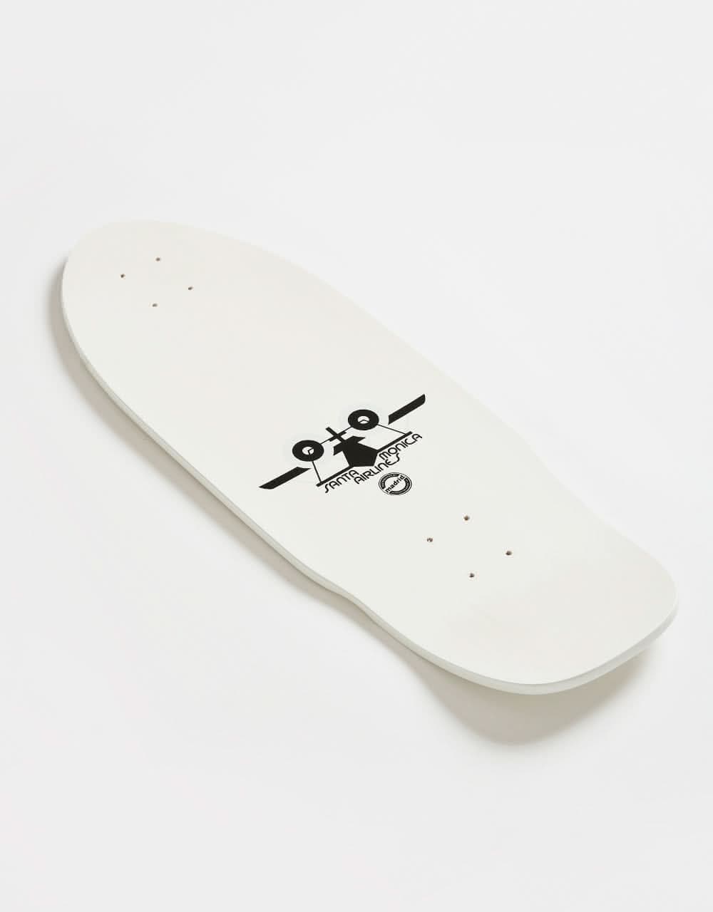 SMA Natas 1st Edition Pearl White Skateboard Deck - 10"