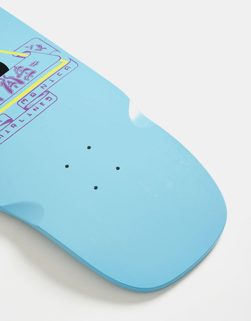 SMA Natas 1st Edition Blaues Skateboard-Deck – 10"