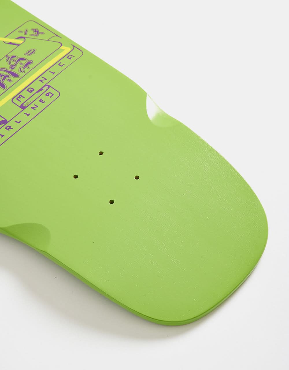 SMA Natas 1ère édition Lime Green Skateboard Deck - 10"