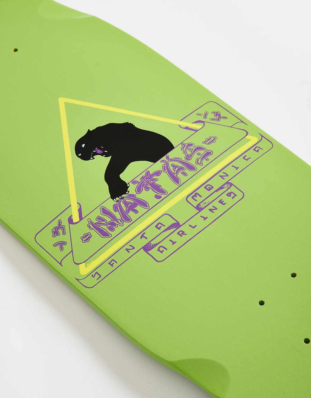 Tabla de skate SMA Natas 1st Edition verde lima - 10"