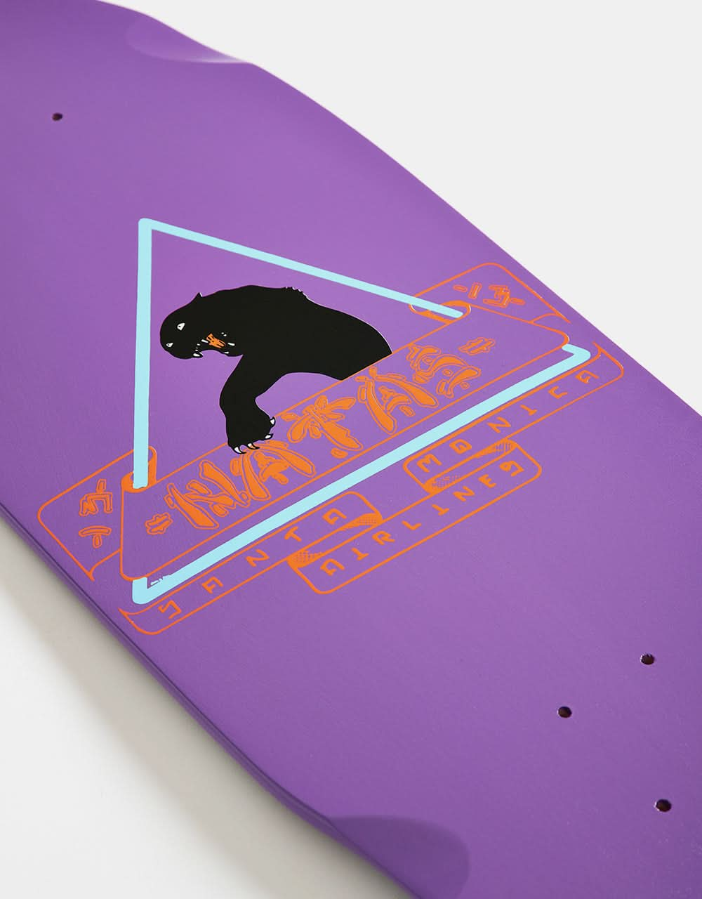 SMA Natas 1st Edition Purple Skateboard Deck - 10"