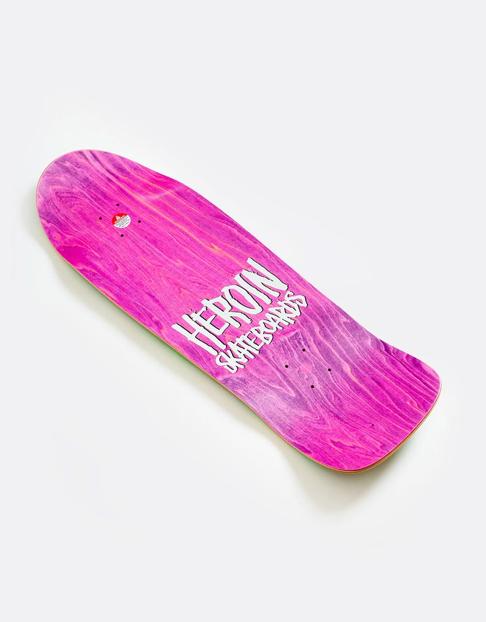 Heroin Curb Crusher XL Barf Skateboard Deck - 10.25”