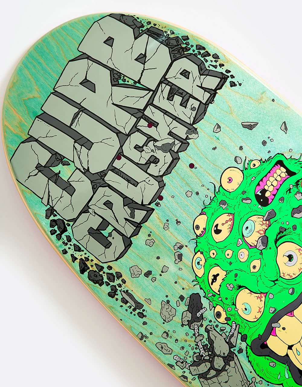 Heroin Curb Crusher XL Barf Skateboard Deck - 10.25”