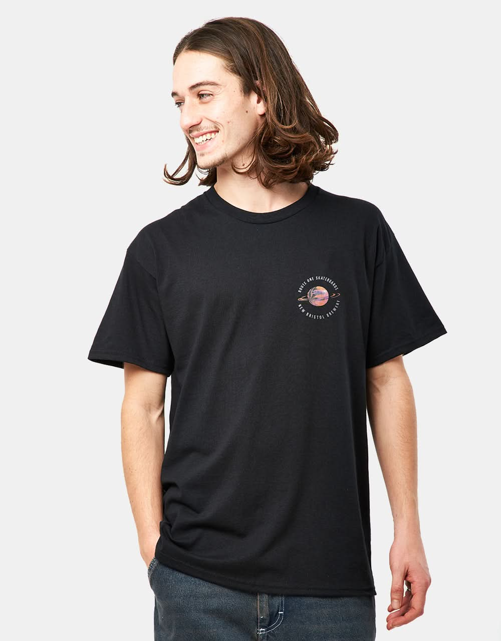 Route One x New Bristol Brewery Neburilla T-Shirt - Black