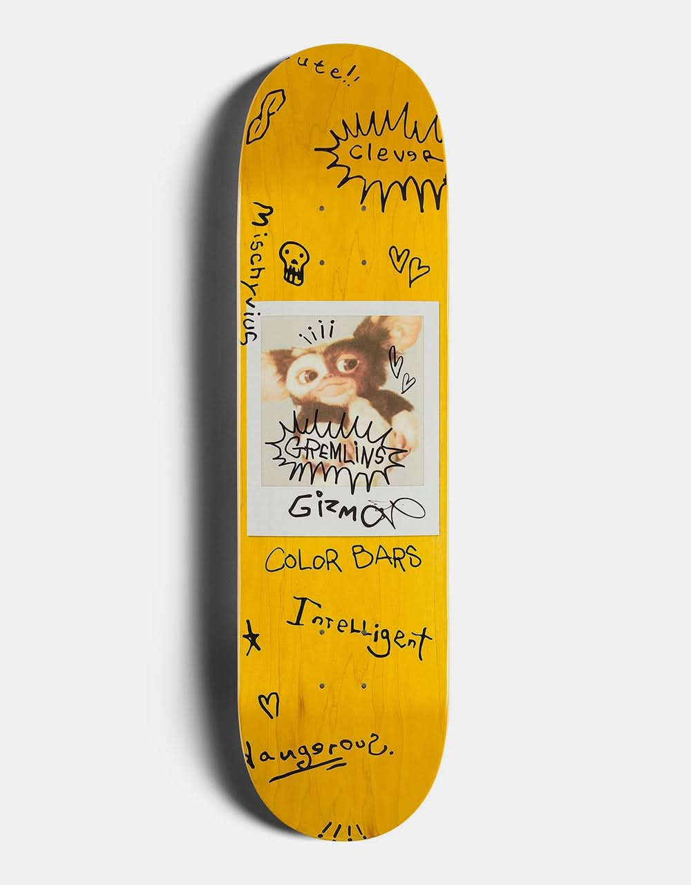 Color Bars x Gremlins Polaroid Skateboard Deck - 8.25"