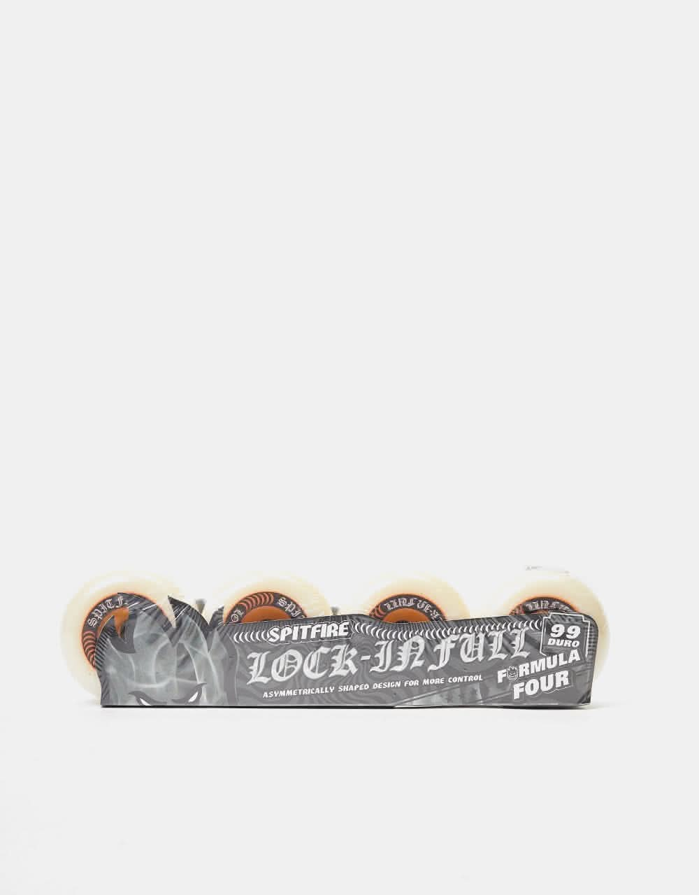 Spitfire Lock-In Full Formula Four 99d Skateboard Wheels - 57mm