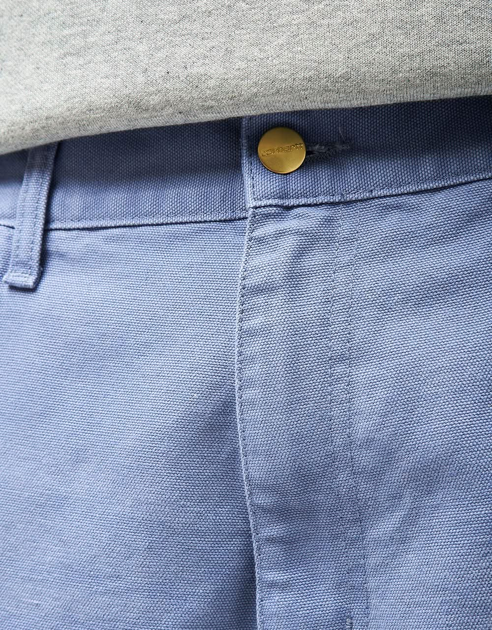 Pantalon Carhartt WIP Single Knee - Bay Blue (toile vieillie)