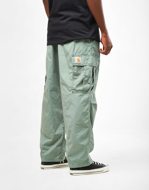 Pantalón cargo Carhartt WIP Cole - Park (enjuagado)