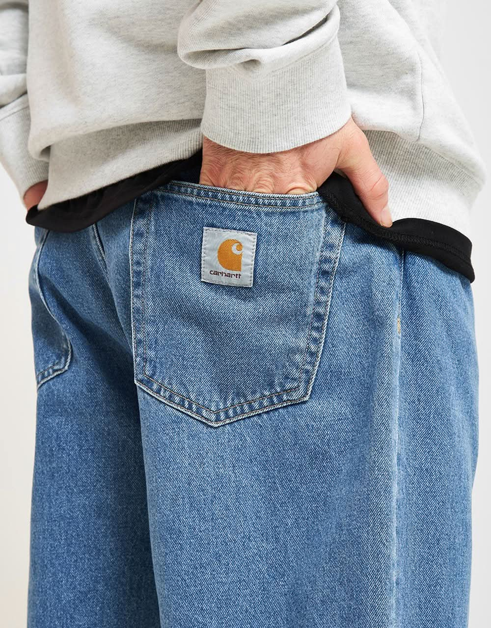 Carhartt WIP Landon Short - Blue (Heavy Stone Wash)