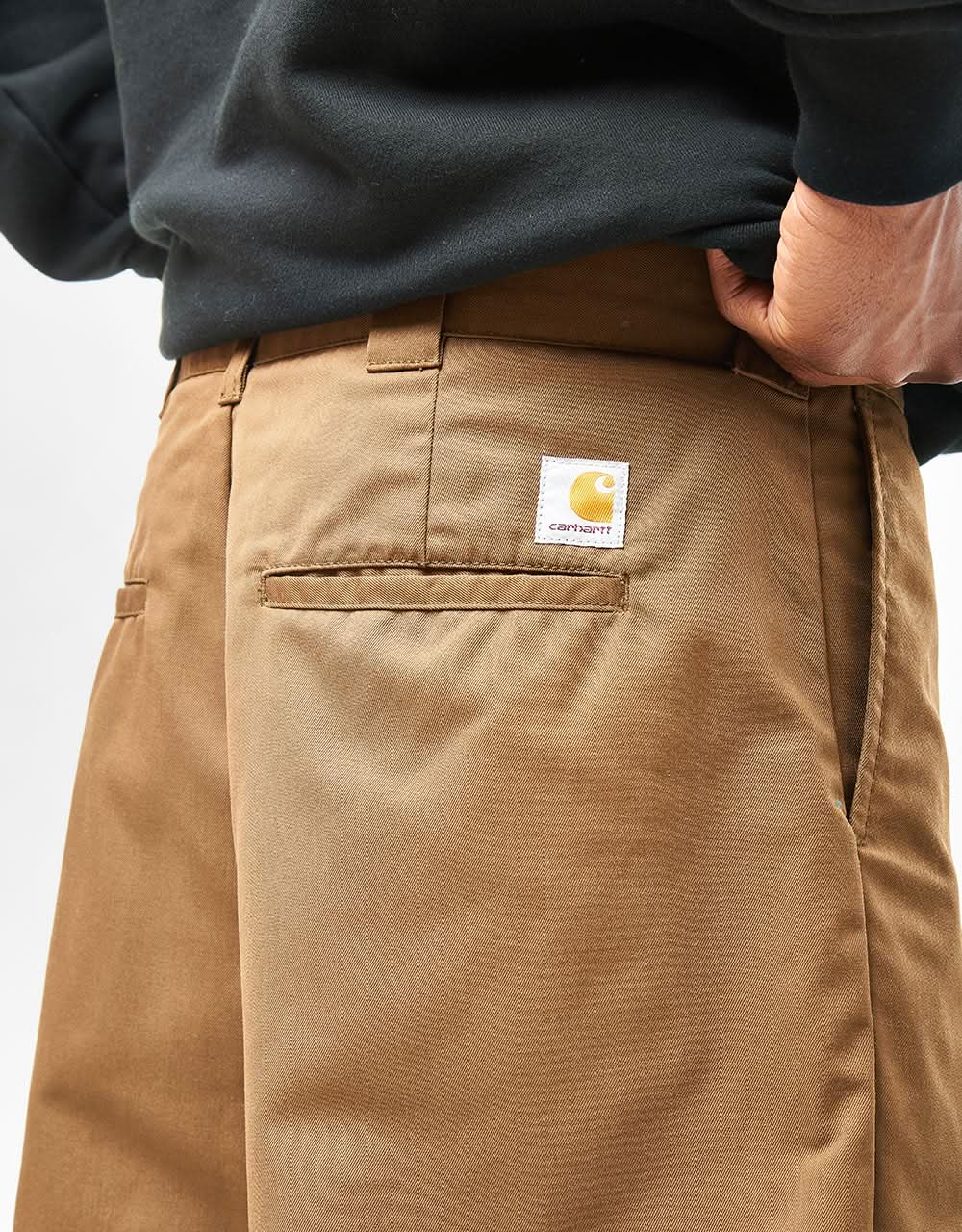 Pantalón corto Carhartt WIP Craft - Madera (enjuagado)